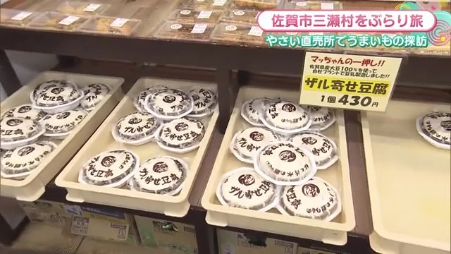 並べられた豆腐たち