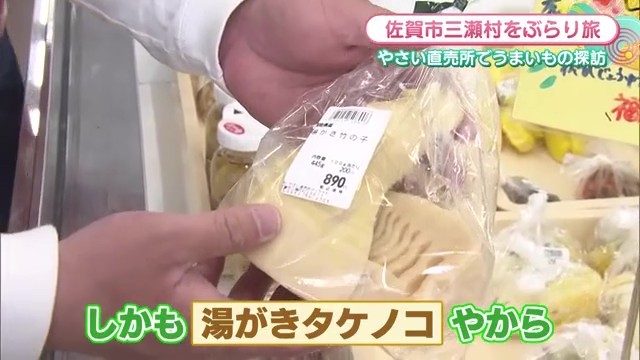 湯がきタケノコ