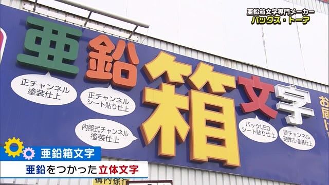 亜鉛箱文字専門メーカー「株式会社パックス・トーア」