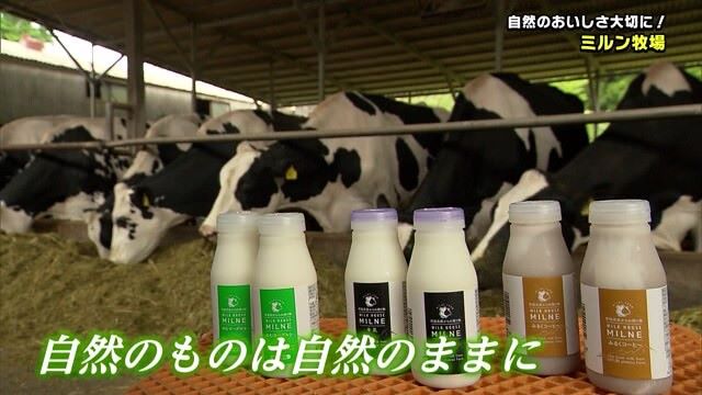 自然の味わいが楽しめる牛乳と濃厚な旨みのチーズ！「ミルン牧場」