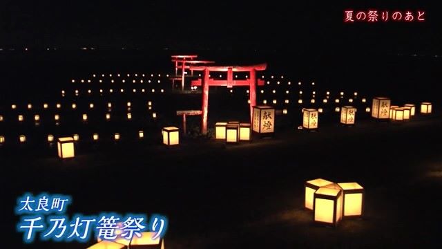 あの日へ時間旅行 「千乃灯篭祭り」 太良町 【2014年】