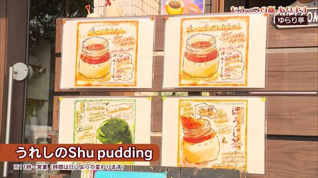 元和食料理人が作る大人気プリン！嬉野市「うれしのShu pudding」