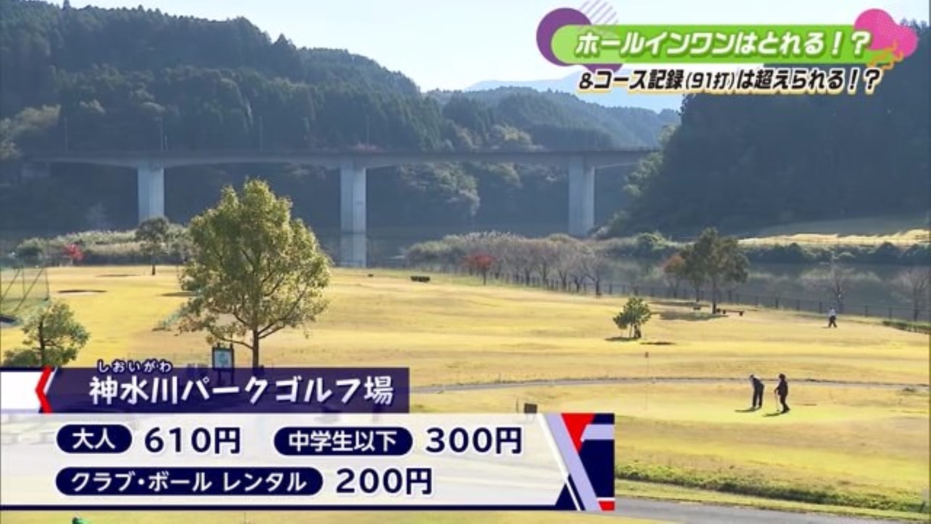 素人がパークゴルフでホールインワンは取れる？検証してみた！佐賀市富士町「神水川パークゴルフ場」