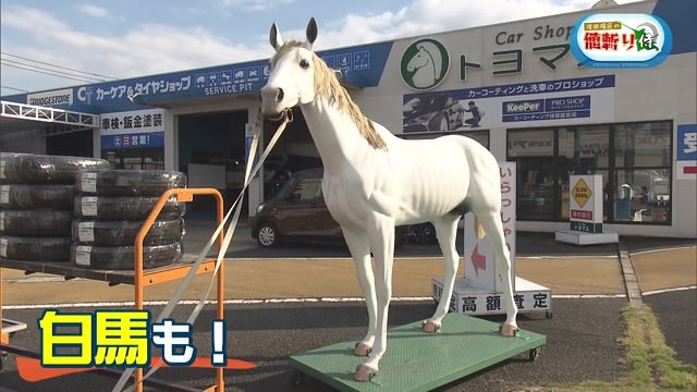 鳥栖市にある"馬"が目印の自動車販売店!「カーショップ トヨマス」