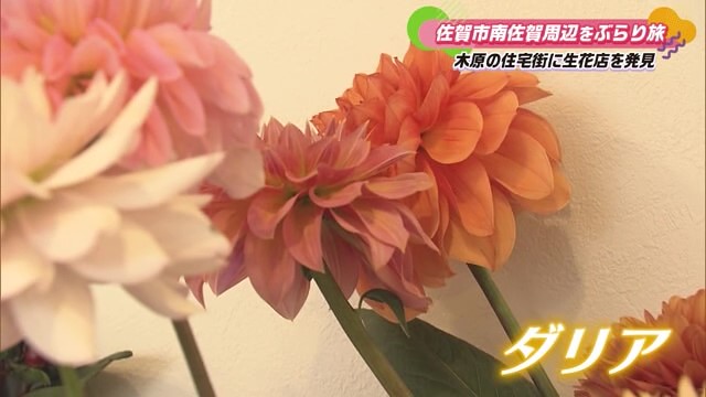 住宅街に生花店 花束のアレンジや店舗装飾をおこなう 佐賀市木原「ko no hana」