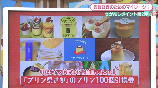 景品はプリン100個!? 大好評の「さが推しポイント第2弾」！貯め方や景品をご紹介！