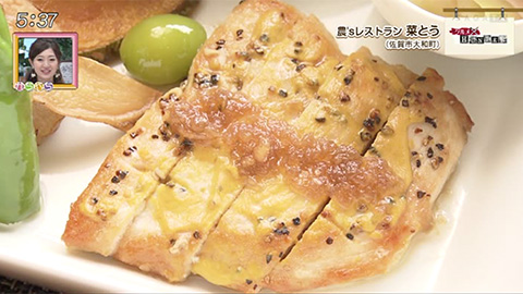 「農's レストラン 菜とう」料理にもソースにも野菜がたっぷり！彩り鮮やかなコース料理がおすすめ