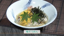 梅そうめん（2人分）