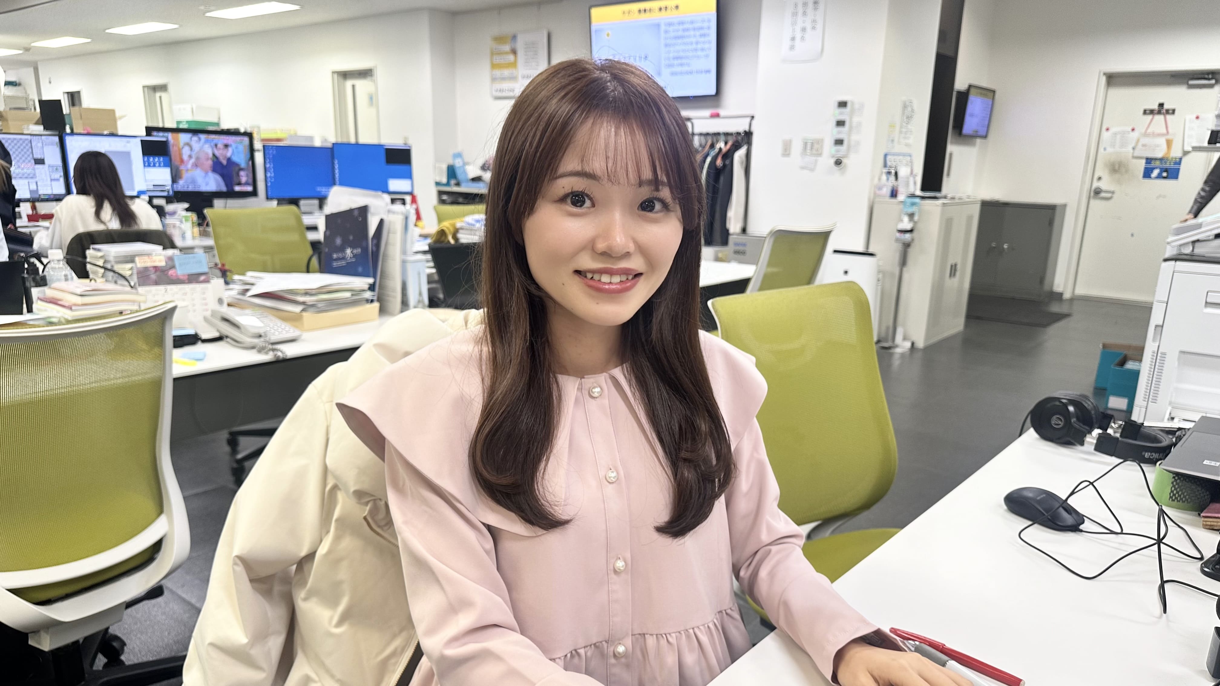 記者兼アナウンサーの1日は？