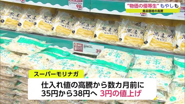 “価格の優等生”モヤシ 値上がり不可避 物価高騰で学校給食も影響「年に1回はスイカ食べさせたい」