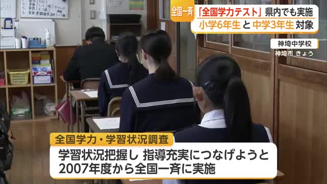 全国学力テスト23日一斉実施 佐賀県は去年・一昨年と全国平均以下【佐賀県】