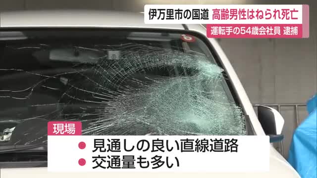 87歳男性が乗用車にはねられ死亡　54歳会社員を過失運転致死で現行犯逮捕　伊万里市の国道【佐賀県】